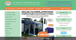 Desktop Screenshot of accessoricampershop.com